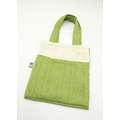 麻花針織小提袋 -綠色_4