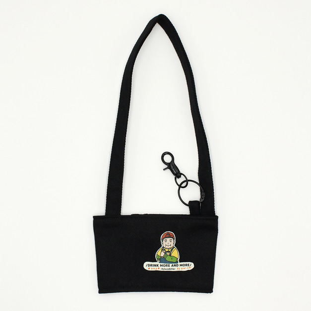 Bob小弟款飲料提袋-黑色