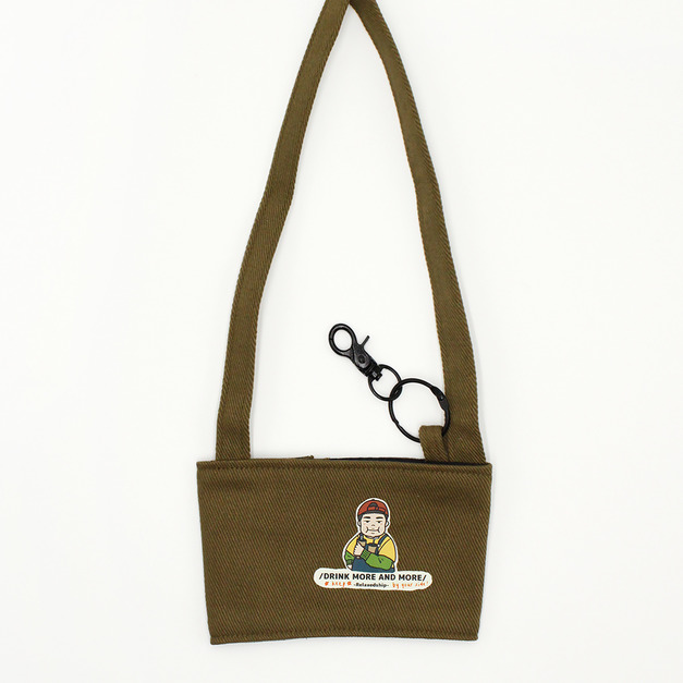 Bob小弟款飲料提袋-橄欖綠