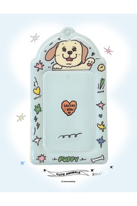 GREEDY DOG貪吃小狗亮面卡套