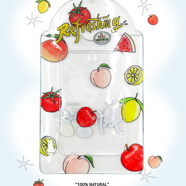 Refreshing! 水果清爽透明卡套