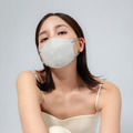 【任兩件$520】N95 立體醫療口罩│氣密型│冰川灰│草綠耳│30入_4