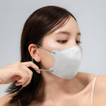 【任兩件$520】N95 立體醫療口罩│氣密型│冰川灰│草綠耳│30入_2