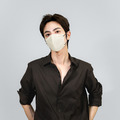 【任兩件$520】N95 立體醫療口罩│氣密型│奶油白│棕灰耳│30入_3
