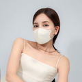【任兩件$520】N95 立體醫療口罩│氣密型│奶油白│香檳耳│30入_4
