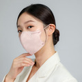 【任兩件$520】N95 立體醫療口罩│氣密型│淺褐粉│淺粉耳│30入_4