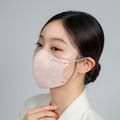 【任兩件$520】N95 立體醫療口罩│氣密型│淺褐粉│淺粉耳│30入_2
