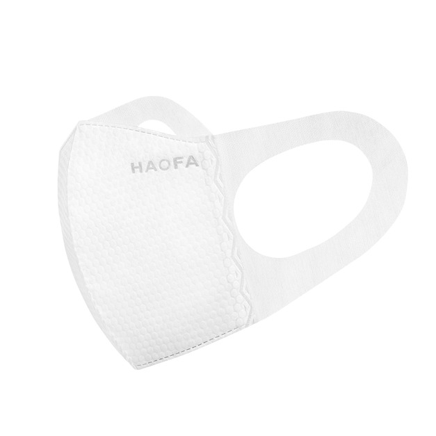 HAOFA超透氣無痛感立體醫療口罩-雪狐白(30入)