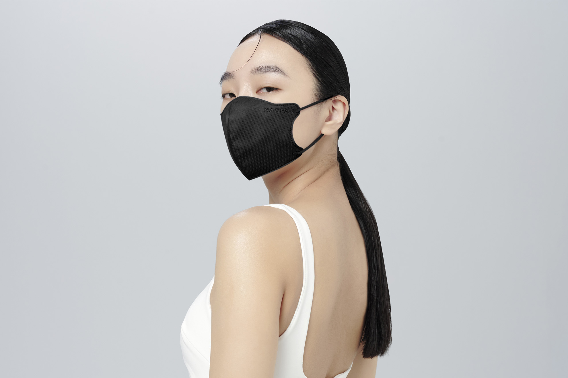 HAOFA黑色口罩