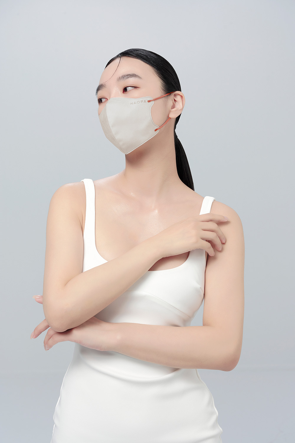 N95 立體醫療口罩│氣密型│裸杏粉│30入