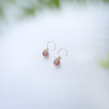 ｜14kgf輕珠寶｜草莓晶耳環_1