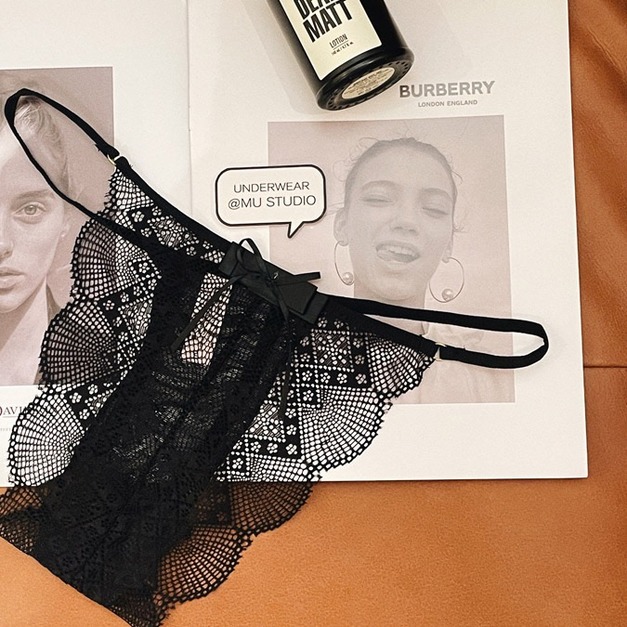 法式薄蕾絲黑(預購)