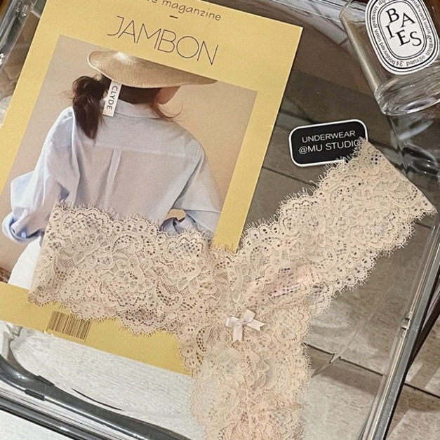 睫毛蕾絲杏(預購)