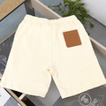 LOEWE 質感LOGO棉質短褲_3