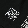 LOEWE LOGO編織紋短褲_3