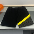 FENDI 斜線FF鬆緊短褲_3