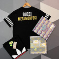 GUCCI X ADIDAS 藍黃紅三葉T