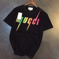 GUCCI 糖果色閃電圓領短袖T_1