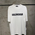 BALENCIAGA 破洞圓領短袖T_6
