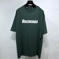 BALENCIAGA 破洞圓領短袖T