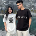 GIVENCHY LOGO刺繡短T-情侶款(第二件半價)