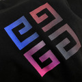 GIVENCHY 絢彩LOGO短袖T_4