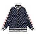 GUCCI 經典滿版LOGO運動夾克
