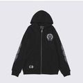 CHROME HEARTS 克羅心大logo連帽運動外套