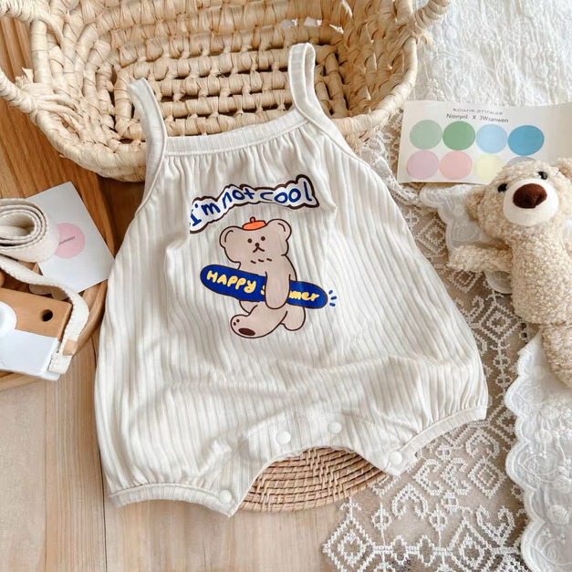 衝浪小熊細肩連身衣-73