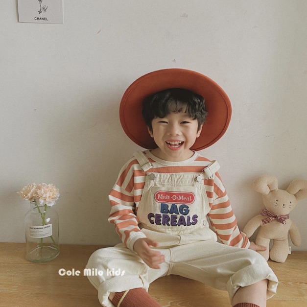 美式率性風格吊帶褲-80