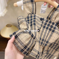 浪漫格紋背心套裝_3
