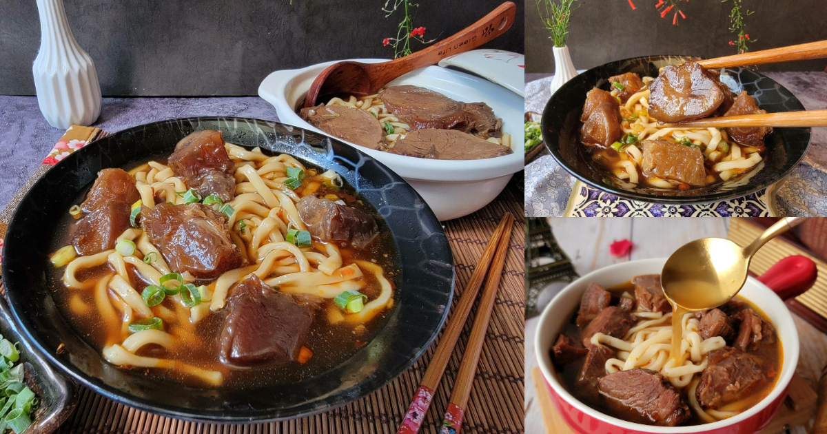 沒想到宅配即食牛肉麵竟像現煮一樣好吃??尤其是牛筋軟Q夠味也太狂!!混董創食牛肉麵冷凍包推薦 from 阿如的小格子
