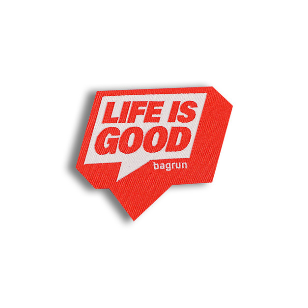 戰術風格魔鬼氈布章-A155A-LIFE IS GOOD