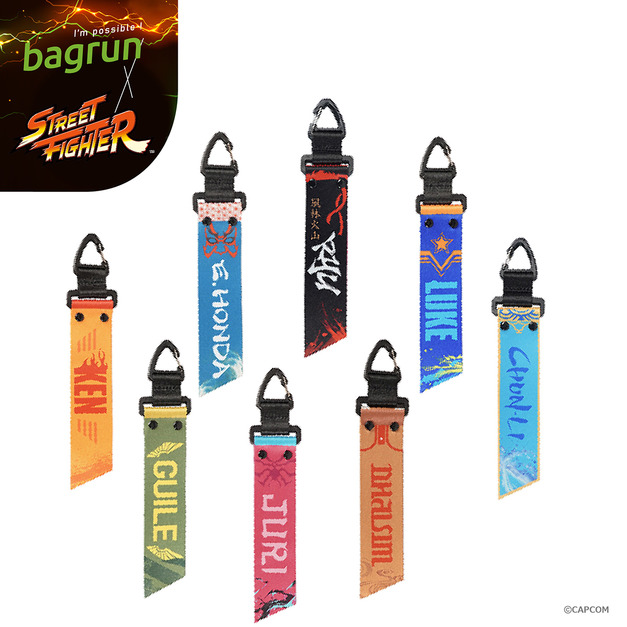 快打旋風聯名掛扣飄帶