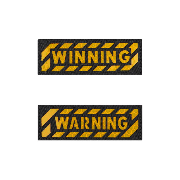 戰術風格魔鬼氈布章-A144-反光提醒標示