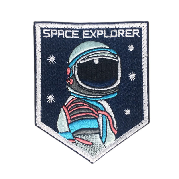 戰術風格魔鬼氈布章-A022-太空探險