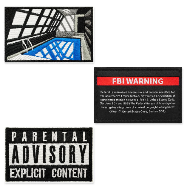 戰術風格魔鬼氈布章-老司機3件組