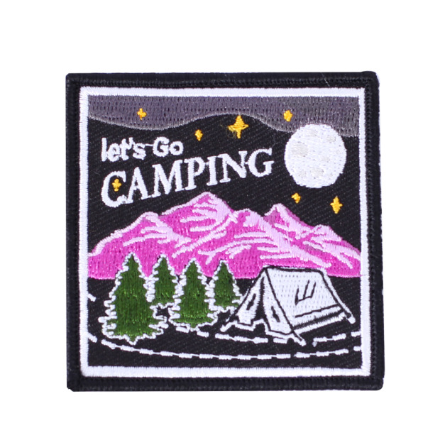 戰術風格魔鬼氈布章-A115A-方形帳篷