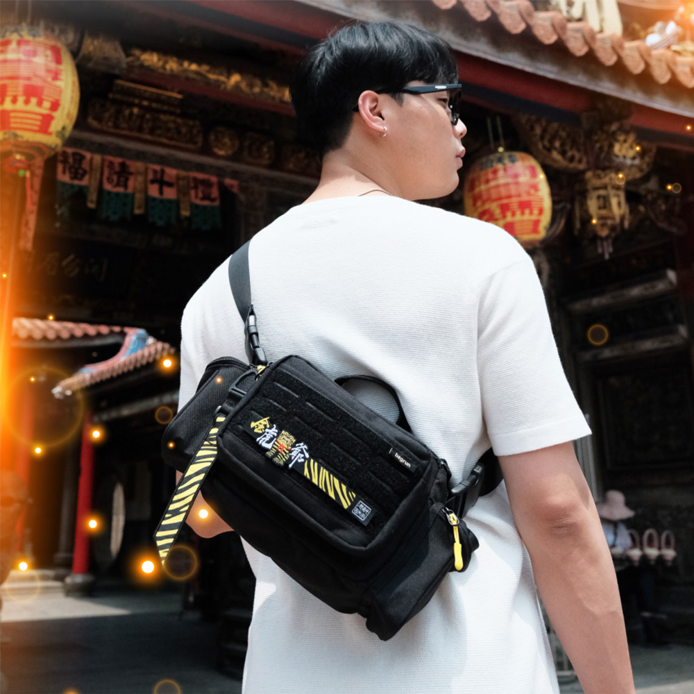 bagrun x 新港奉天宮金虎爺聯名商品，繞境裝備首選包包