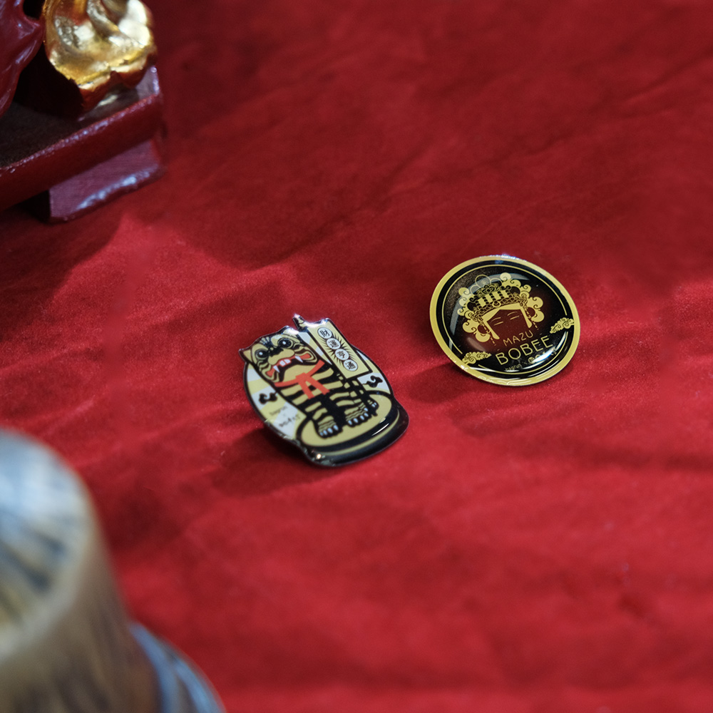 bagrun x 新港奉天宮金虎爺聯名商品，繞境裝備首選徽章