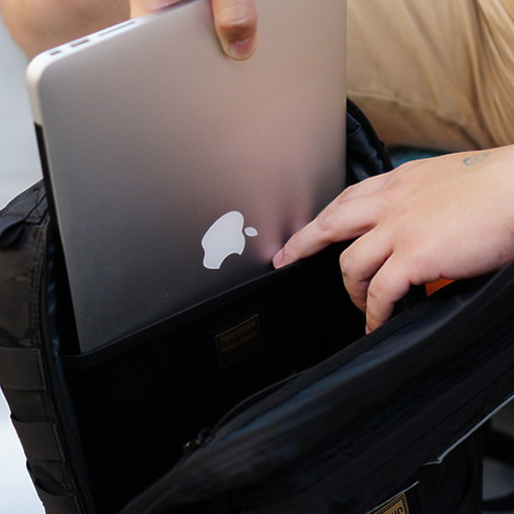 買啦！哪次不買？bagrun又出新包｜潮流玩家軍風迷彩後背包 黑爍迷彩