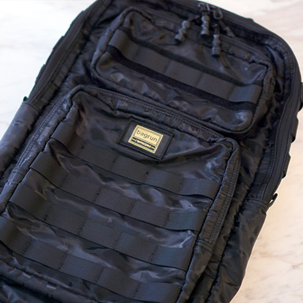 買啦！哪次不買？bagrun又出新包｜潮流玩家軍風迷彩後背包 黑爍迷彩