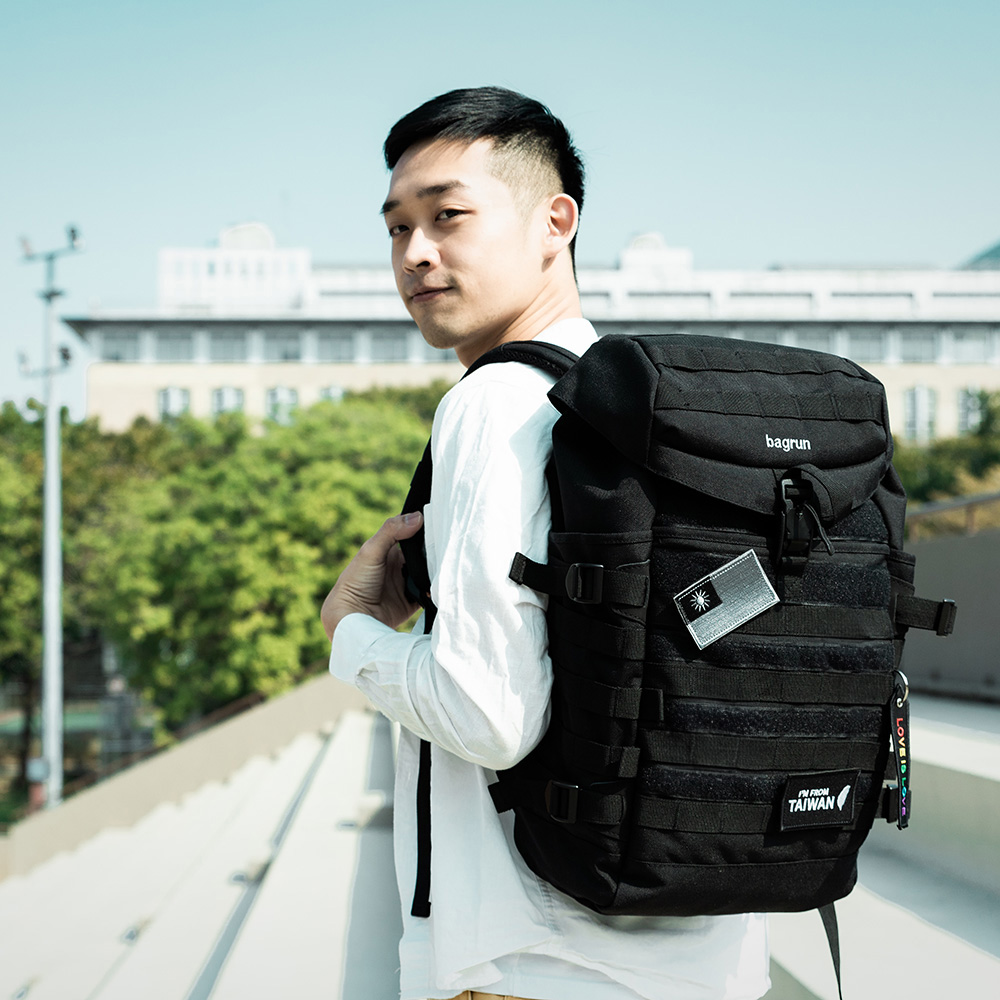 頂級CORDURA®背包推薦 都會玩家瞬開翻蓋後背包