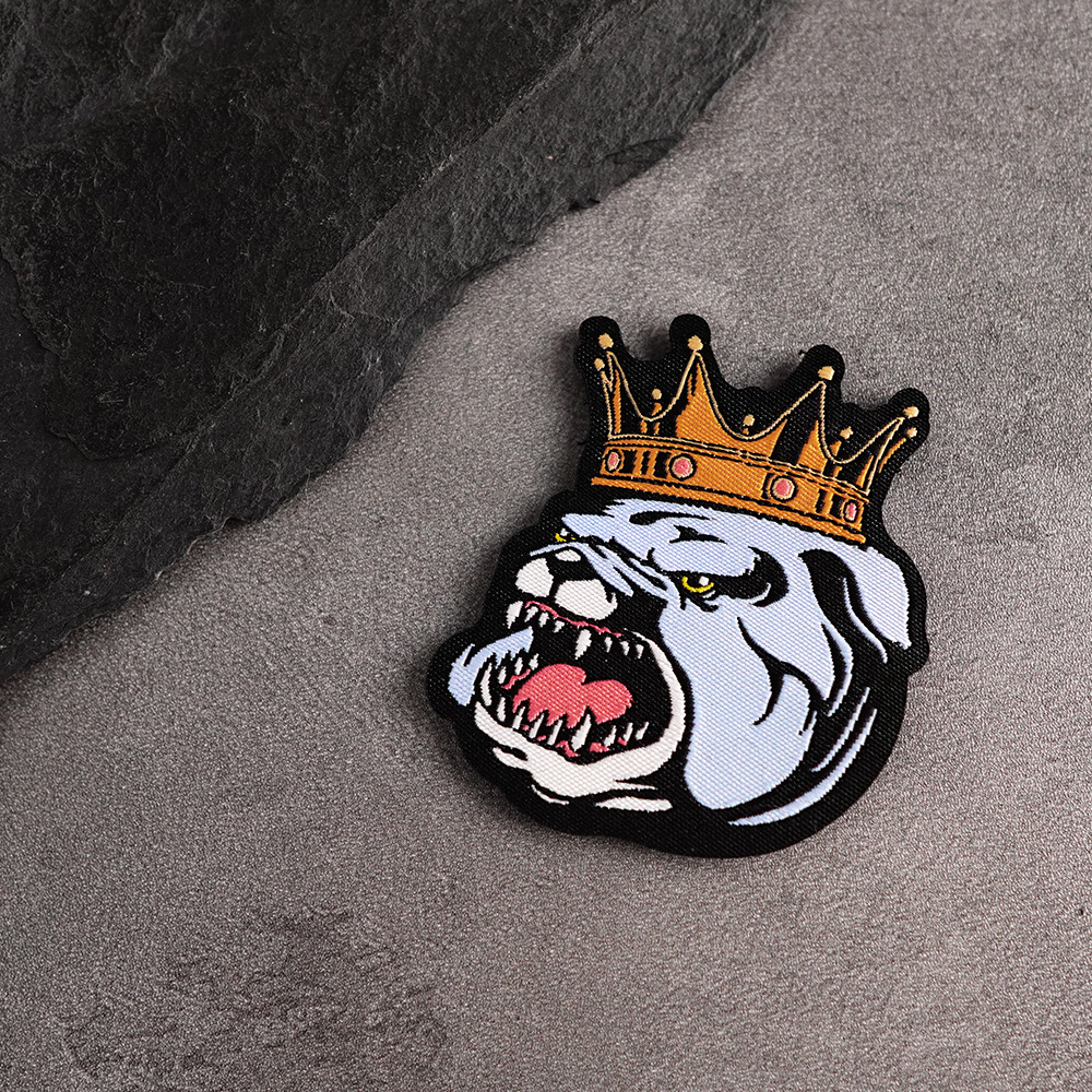 戰術風格魔鬼氈布章-A134A-街頭霸王