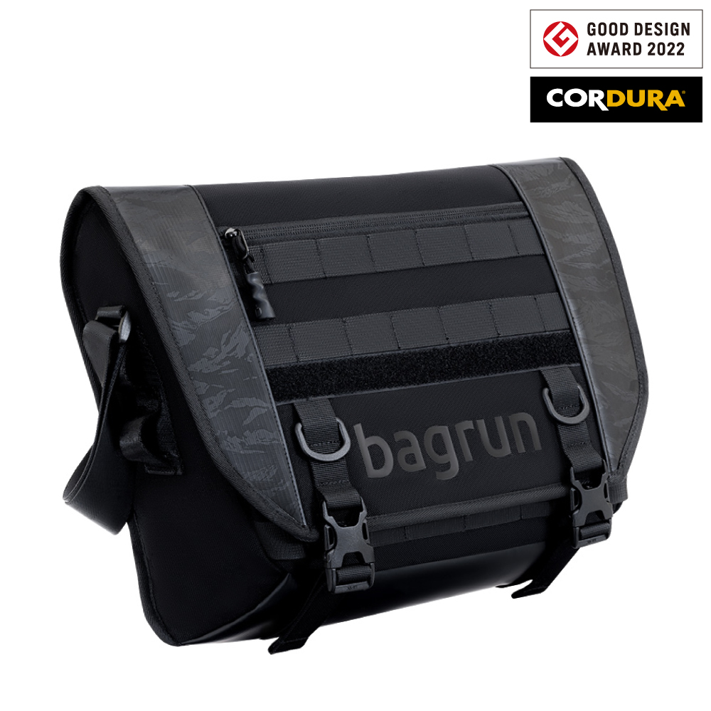 黑潮硬派郵差包(2色)