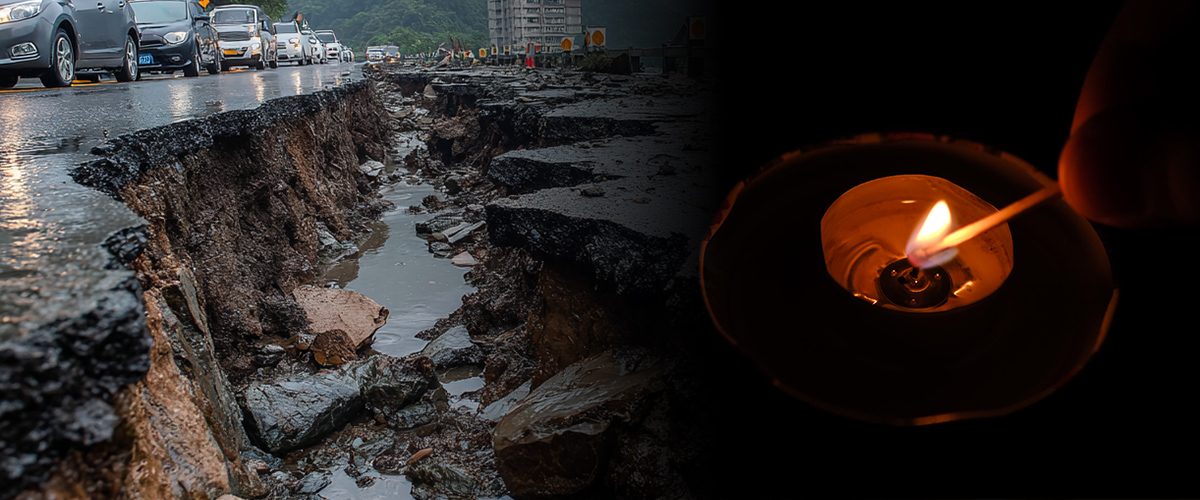 道路中斷以及停電情境