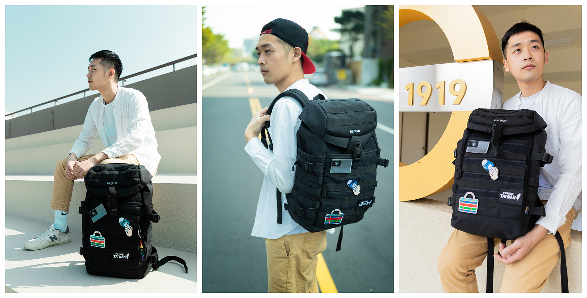 CORDURA®後背包推薦｜都會玩家瞬開翻蓋後背包翻玩時尚潮流