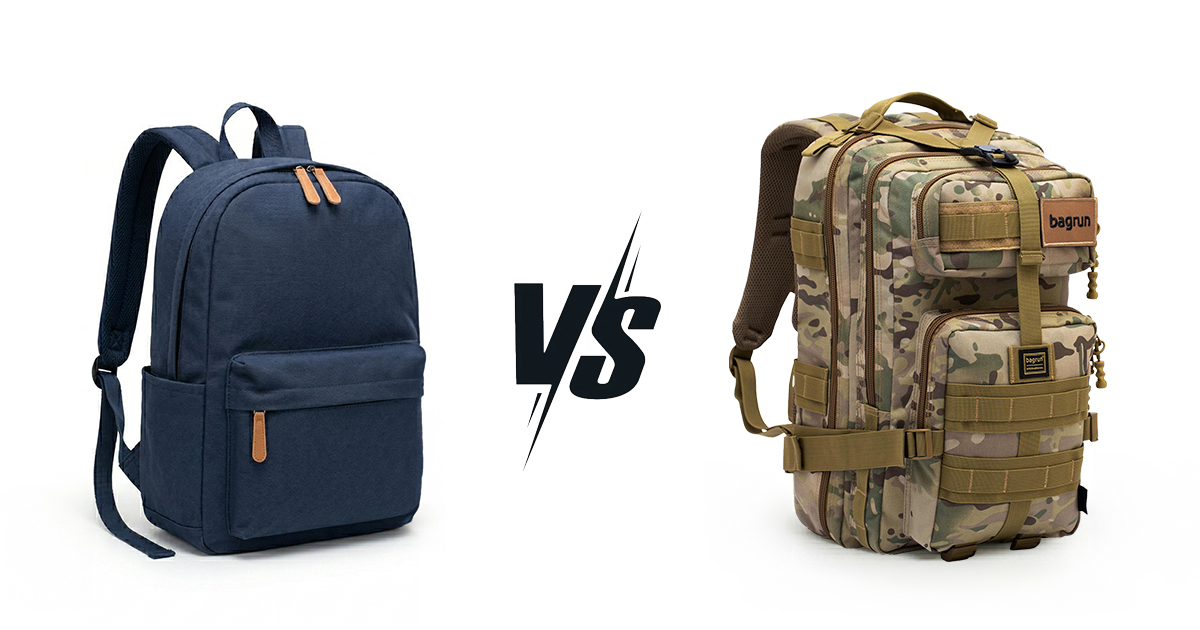 劣質背包 vs 專業機能包