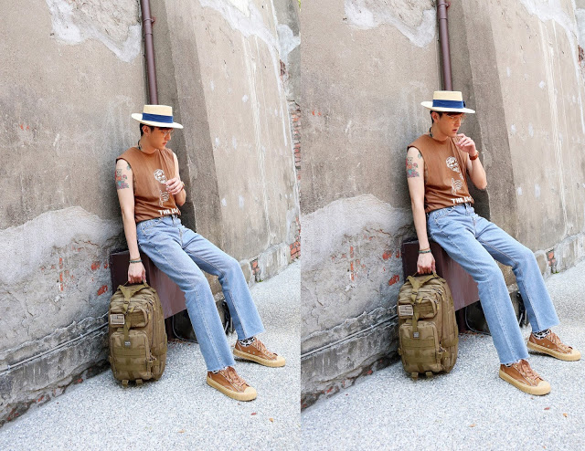 PTT穿搭版版主PbWu推薦-bagrun都會玩家軍事風格後背包