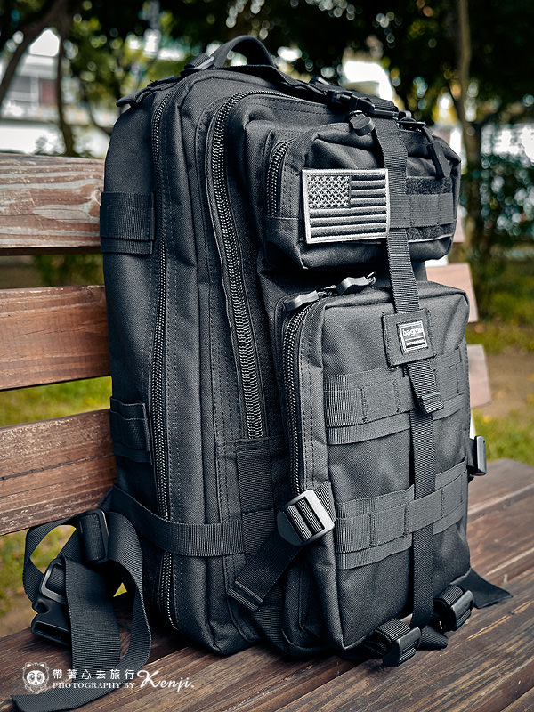 都會玩家軍事風格後背包
